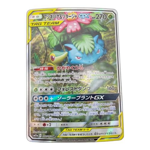 フシギバナ＆ツタージャGX TAG TEAM ポケモンカード 066/064 SR