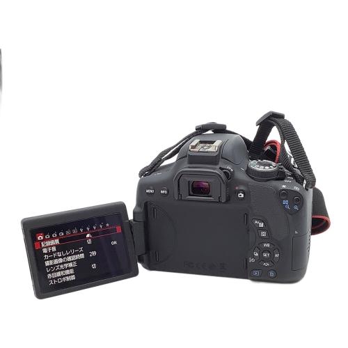 CANON (キヤノン) デジタル一眼レフカメラ DS126571 ダブルズームキット 電池・充電器欠品