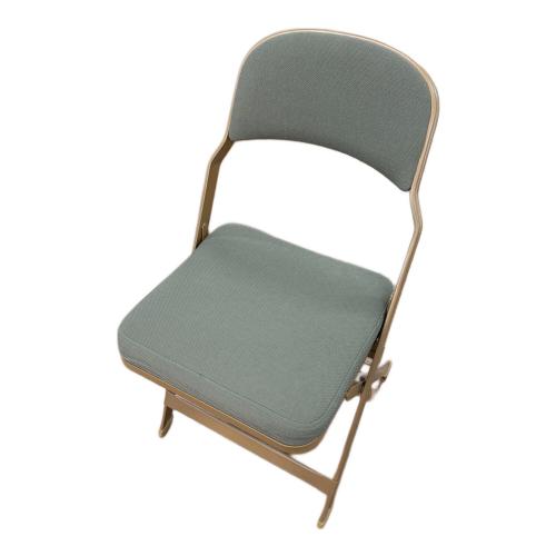 clarin (クラリン) 折りたたみチェアー 258 グレー FULL CUSHION FOLDING CHAIR