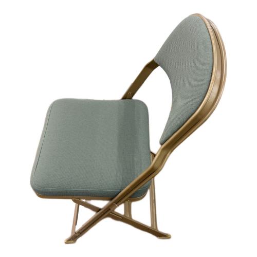 clarin (クラリン) 折りたたみチェアー 258 グレー FULL CUSHION FOLDING CHAIR
