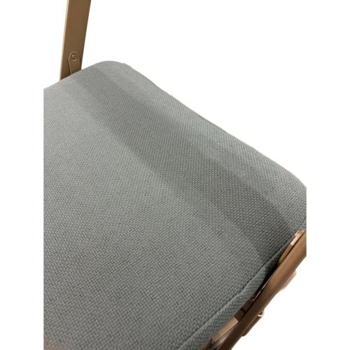 clarin (クラリン) 折りたたみチェアー 258 グレー FULL CUSHION FOLDING CHAIR