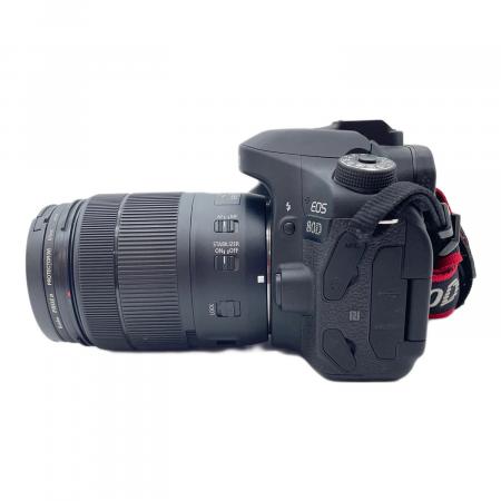 【極美品・ほぼ未使用】Canon EOS 80D 18-135レンズキット CANON (キヤノン) デジタル一眼レフカメラ EOS 80D EOS 80D EF-S18-135