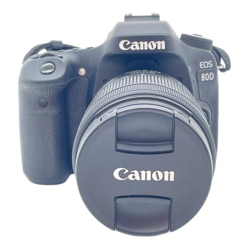 CANON (キヤノン) デジタル一眼レフカメラ EOS 80D EOS 80D EF-S18-135 IS USM レンズキット