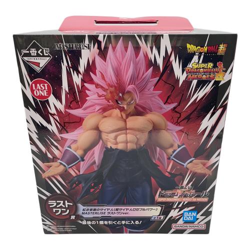 フィギュア 一番くじ ドラゴンボール SUPER DRAGONBALL HEROES 5th MISSION MASTERLISE 紅き仮面のサイヤ人(超サイヤ人ロゼフルパワー) ラストワンver.