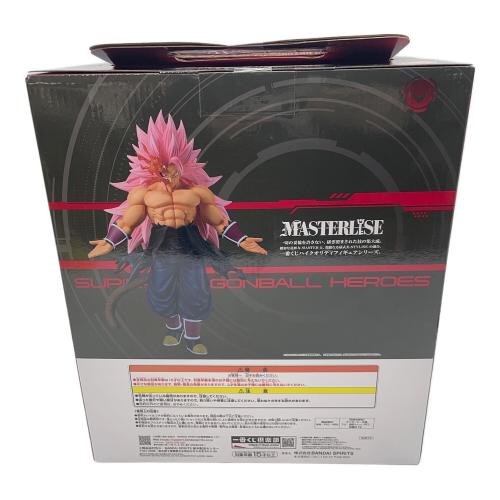 フィギュア 一番くじ ドラゴンボール SUPER DRAGONBALL HEROES 5th MISSION MASTERLISE 紅き仮面のサイヤ人(超サイヤ人ロゼフルパワー) ラストワンver.