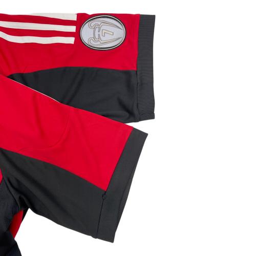adidas (アディダス) サッカーユニフォーム メンズ SIZE M レッド