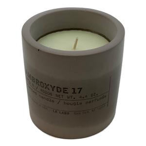 LE LABO (ル ラボ) アロマキャンドル AMBROXYDE 17