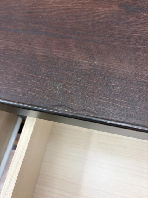 ニトリ チェストラック ブラウン×ナチュラル ランダム2