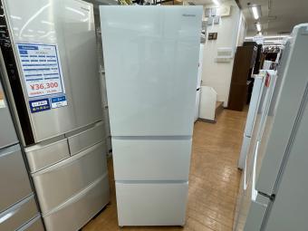 Hisense (ハイセンス) 3ドア冷蔵庫 HR-G36E3W 2023年製 358L