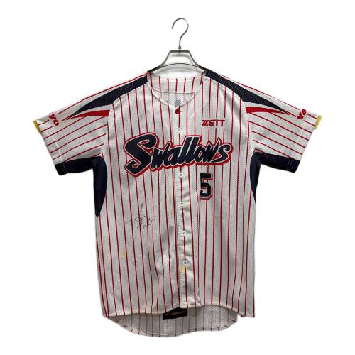 東京ヤクルトスワローズ (トウキョウヤクルトスワローズ) レプリカホームユニフォーム 背番号5  川端慎吾　SIZE FREE(XL相当）