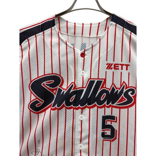 東京ヤクルトスワローズ (トウキョウヤクルトスワローズ) レプリカホームユニフォーム 背番号5  川端慎吾　SIZE FREE(XL相当）