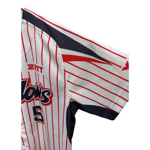 東京ヤクルトスワローズ (トウキョウヤクルトスワローズ) レプリカホームユニフォーム 背番号5  川端慎吾　SIZE FREE(XL相当）