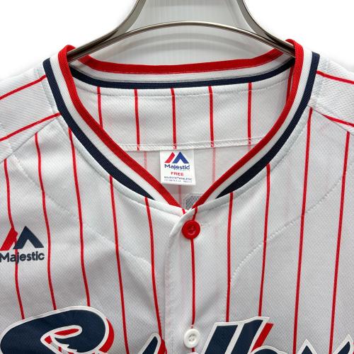 MAJESTIC 東京ヤクルトスワローズ (トウキョウヤクルトスワローズ) レプリカホームユニフォーム メンズ SIZE Free 	#23 青木宣親
