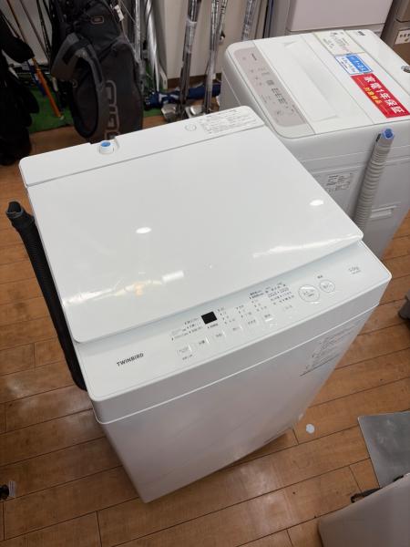 TWINBIRD (ツインバード) 全自動洗濯機 WM-ED55 2025年製 5.5kg