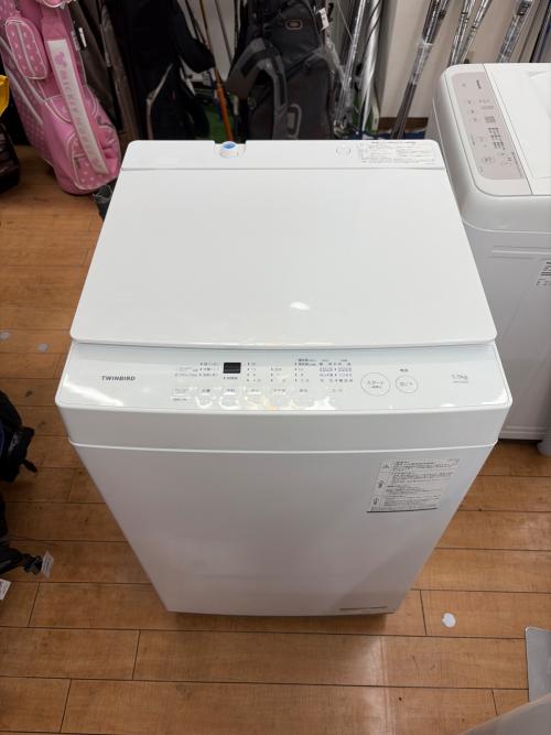 TWINBIRD (ツインバード) 全自動洗濯機 WM-ED55 2025年製　5.5kg