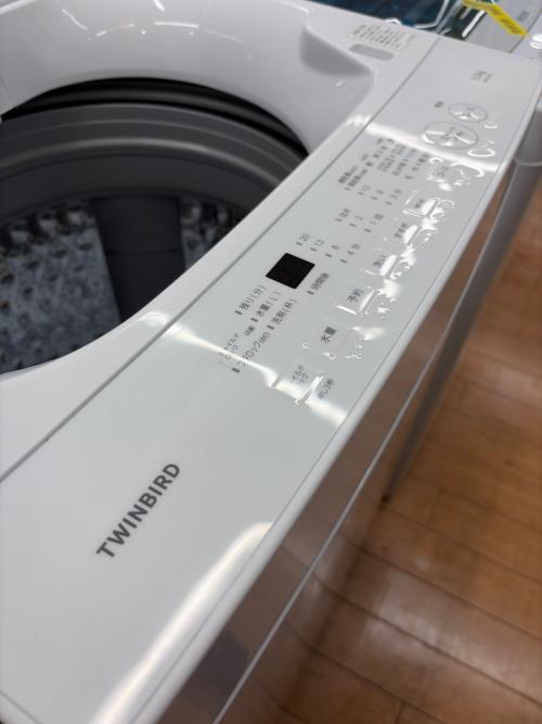 TWINBIRD (ツインバード) 全自動洗濯機 WM-ED55 2025年製　5.5kg