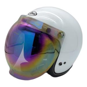 Arai (アライ) バイク用ヘルメット 2024年製 CLASSIC AIR ホワイト フェイスシールド付 PSCマーク(バイク用ヘルメット)有