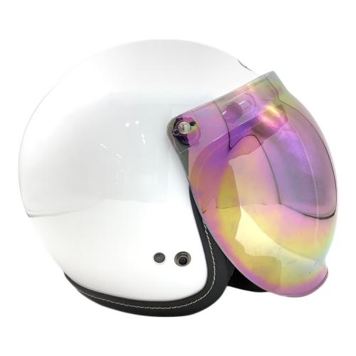 Arai (アライ) バイク用ヘルメット 2024年製 CLASSIC AIR ホワイト フェイスシールド付 PSCマーク(バイク用ヘルメット)有