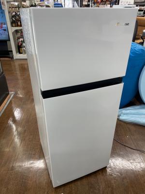 Hisense (ハイセンス) 2ドア冷蔵庫 HR-B12HW 2024年製 124L