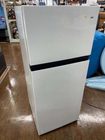 Hisense (ハイセンス) 2ドア冷蔵庫 HR-B12HW 2024年製 124L