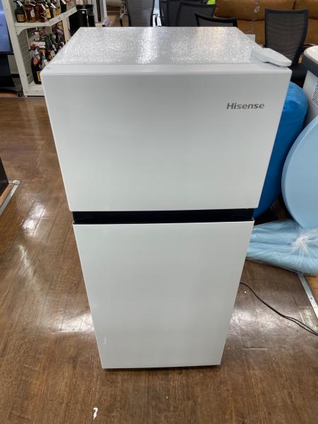 ハイセンス 2024年製 124L 冷蔵庫 美品【全国発送対応】CI05245 Hisense (ハイセンス) 2ドア冷蔵庫 HR-B12HW 2024年製 124L