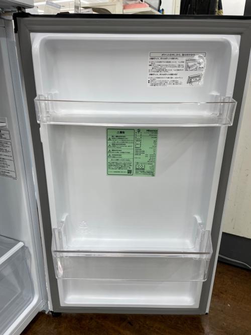 Hisense (ハイセンス) 2ドア冷蔵庫 HR-B12HW 2024年製 124L