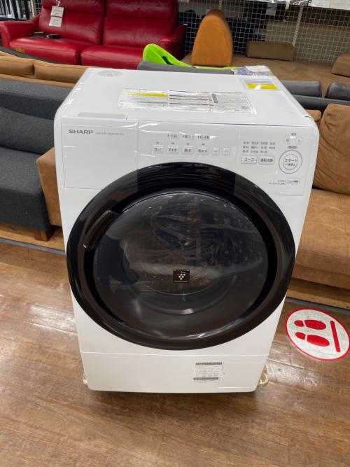 SHARP (シャープ) ドラム式洗濯乾燥機 ES-S7H-WR 2023年製 7.0kg/3.5kg