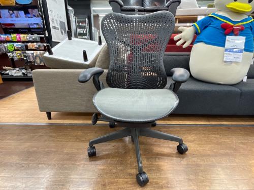 Herman Miller (ハーマンミラー) オフィスチェア MR123AAM グレー ミラ2