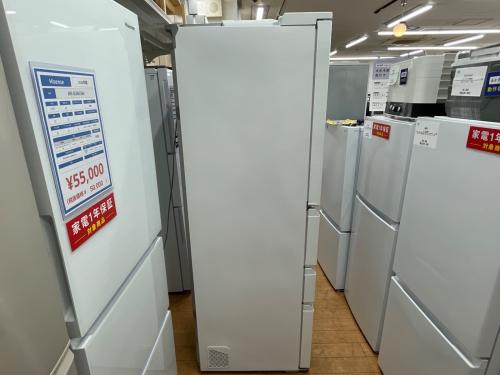 SHARP (シャープ) 6ドア冷蔵庫 SJ-MF43K-W 2022年製 429L