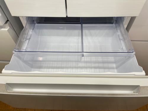 SHARP (シャープ) 6ドア冷蔵庫 SJ-MF43K-W 2022年製 429L