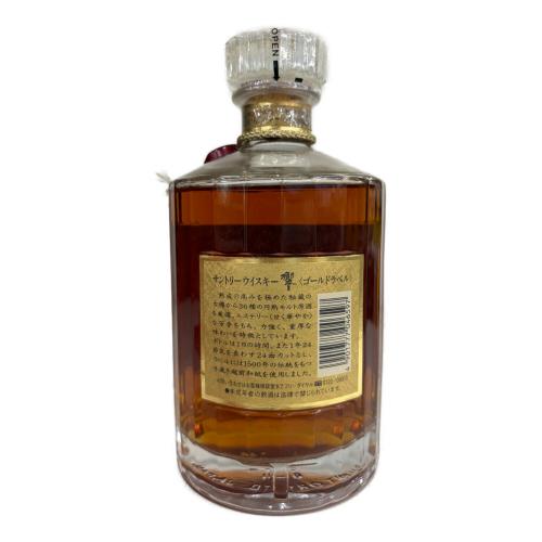サントリー 響 ジャパニーズウィスキー 750ml　裏ゴールドラベル