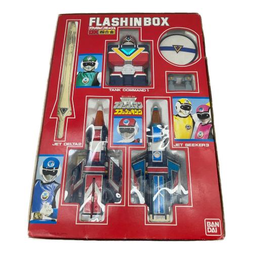 BANDAI (バンダイ) フラッシュインボックス FLASH IN BOX フラッシュキング GC-34 メッキ・シールハガレ・各部ハガレ・箱ダメージ有 @ DX超合金