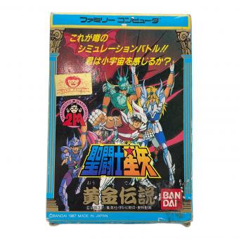 聖闘士星矢 黄金伝説 ファミコン用ソフト テクニック集欠品 BANDAI