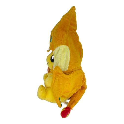 Pokemon Center (ポケモンセンター) ピカチュウ リザードンポンチョ ヌイグルミ メガトウキョーオープン記念品