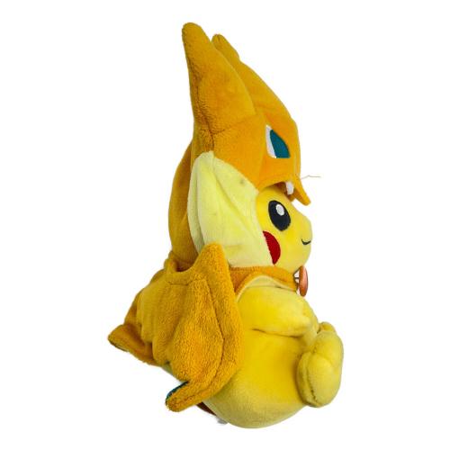 Pokemon Center (ポケモンセンター) ピカチュウ リザードンポンチョ ヌイグルミ メガトウキョーオープン記念品