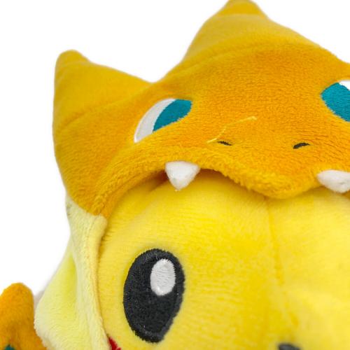 Pokemon Center (ポケモンセンター) ピカチュウ リザードンポンチョ ヌイグルミ メガトウキョーオープン記念品