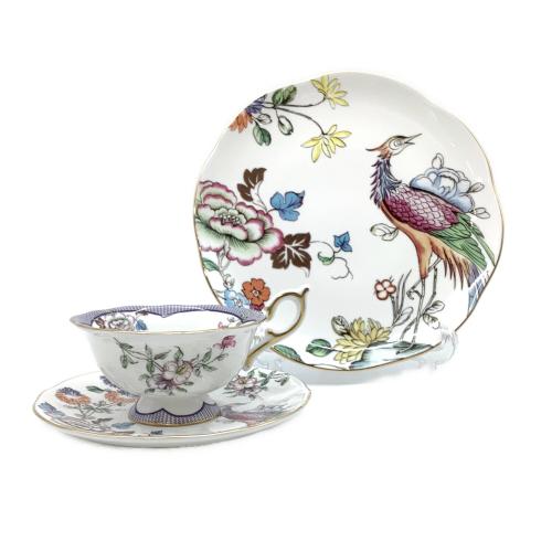 Wedgwood (ウェッジウッド) カップ＆ソーサー＆プレートセット WONDERLUST FORTUNE