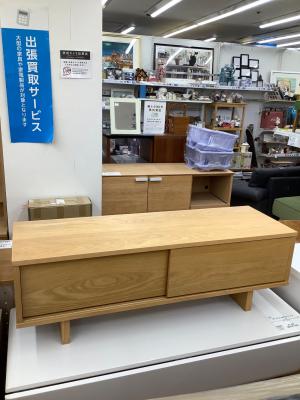 無印良品 (ムジルシリョウヒン) テレビボード 棚ダボ欠品  252 ブラウン