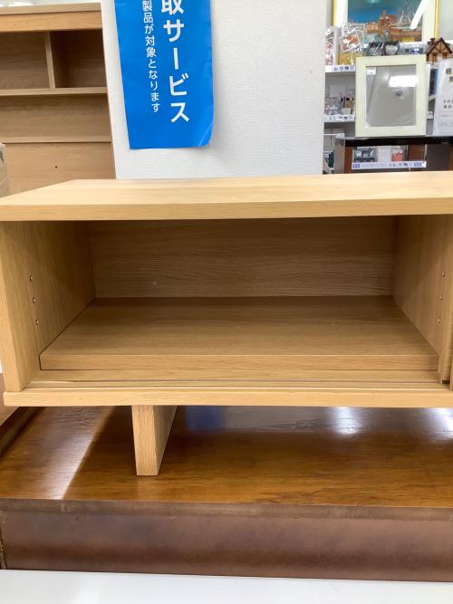 無印良品 (ムジルシリョウヒン) テレビボード 棚ダボ欠品  252 ブラウン