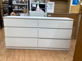 IKEA (イケア) 3段チェスト 158 ホワイト KULLEN