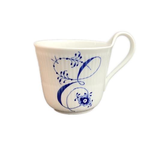 ROYAL COPENHAGEN (ロイヤル・コペンハーゲン) アルファベットマグカップ イニシャル ブルーフルーテッド・プレイン
