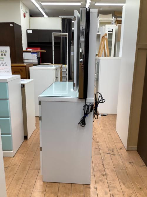 ニトリ ドレッサー IKEAライトセット ホワイト アンジュ