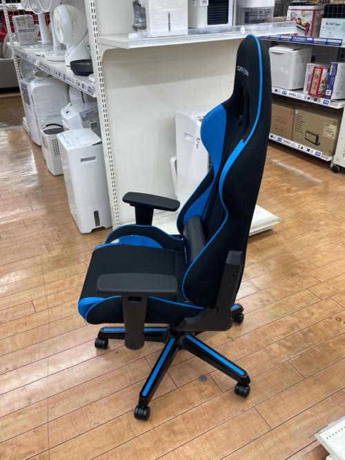 DX RACER (デラックス レーサー) ゲーミングチェア ブラック×ブルー