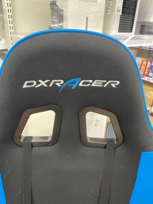 DX RACER (デラックス レーサー) ゲーミングチェア ブラック×ブルー