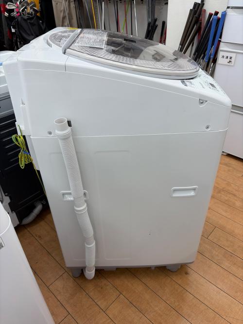 SHARP (シャープ) 縦型洗濯乾燥機 ES-TX9A-N 2018年製 9.0kg/4.5kg
