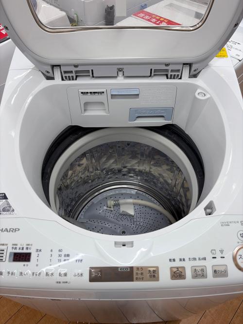 SHARP (シャープ) 縦型洗濯乾燥機 ES-TX9A-N 2018年製 9.0kg/4.5kg