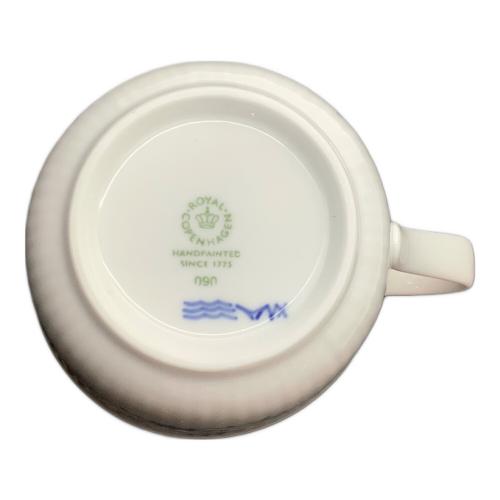 ROYAL COPENHAGEN (ロイヤル・コペンハーゲン) アルファベットマグカップ イニシャル ブルーフルーテッド・プレイン
