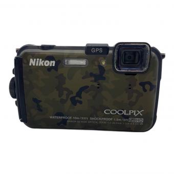 Nikon (ニコン) コンパクトデジタルカメラ AW100 レンズ付近キズ有