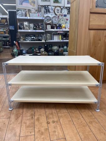 無印良品 (ムジルシリョウヒン) スチールユニットシェルフ 292 ナチュラル×ホワイト