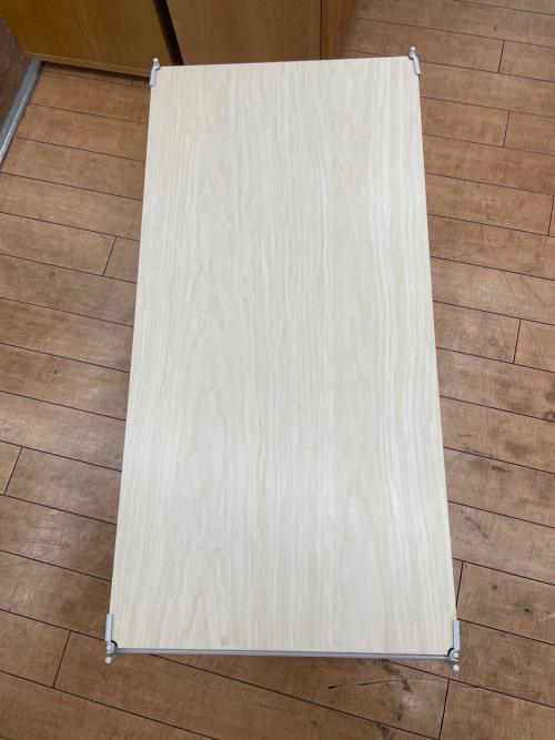 無印良品 (ムジルシリョウヒン) スチールユニットシェルフ 292 ナチュラル×ホワイト